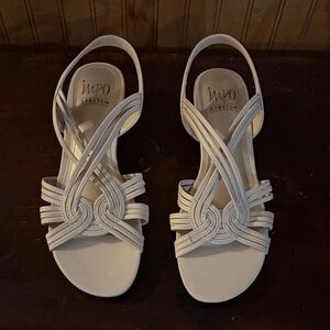IMPO Stretch Women's Tan Strappy Sandals